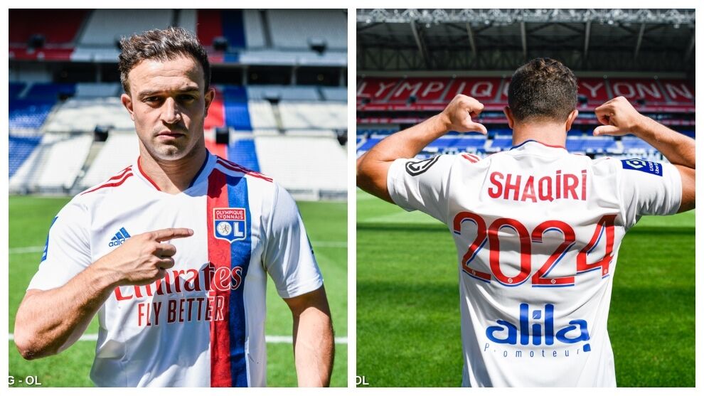 Ligue 1 : Shaqiri signe à l&rsquo;Olympique Lyonnais