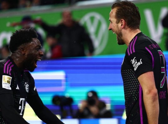 Faits marquants et buts de Wolfsburg-Bayern Munich (1-2), 16e semaine, Bundesliga 2023/2024.