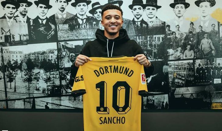 Bundesliga : Jadon Sancho retourne à Dortmund et laisse derrière lui le cauchemar de Manchester. Bundesliga : Jadon Sancho retourne à Dortmund et laisse derrière lui le cauchemar de Manchester.