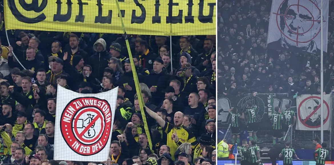 Bundesliga : Les aficionados mettent le feu à la Bundesliga : « Estamos dispuestos a luchar » (Nous sommes prêts à lutter) Bundesliga : Les aficionados mettent le feu à la Bundesliga : « Estamos dispuestos a luchar » (Nous sommes prêts à lutter)