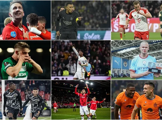 Les meilleurs buteurs d&rsquo;Europe