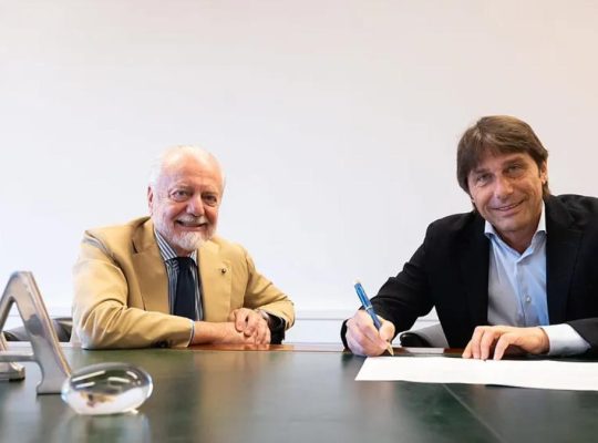 Antonio Conte et De Laurentiis, un mariage de cohabitation difficile