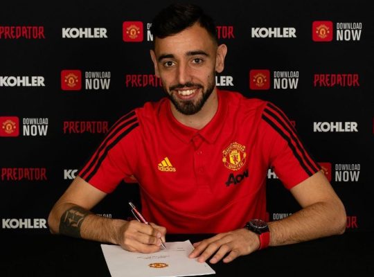 Premier League : United proche de renouveler le contrat de Bruno Fernandes