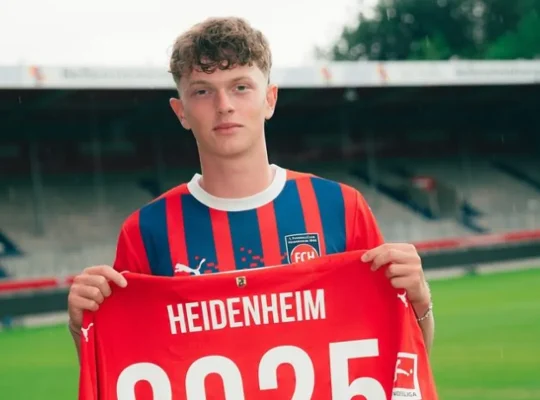 Paul Wanner, le « joli garçon » de Nagelsmann qui a mené Heidenheim au sommet de la Bundesliga.
