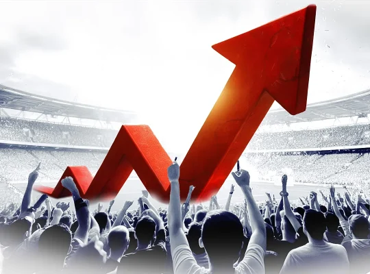Le football grandit : 229 millions de fans pour la saison 23-24.