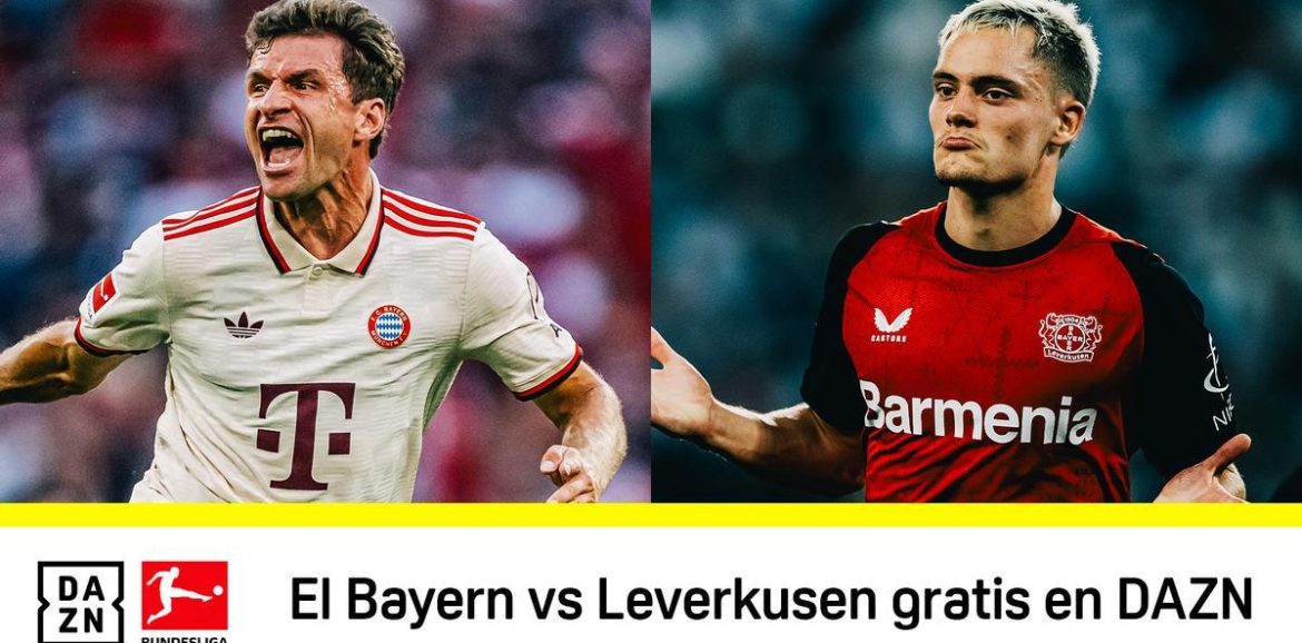 DAZN offrira gratuitement le match de Bundesliga Bayern vs Leverkusen ce dimanche.